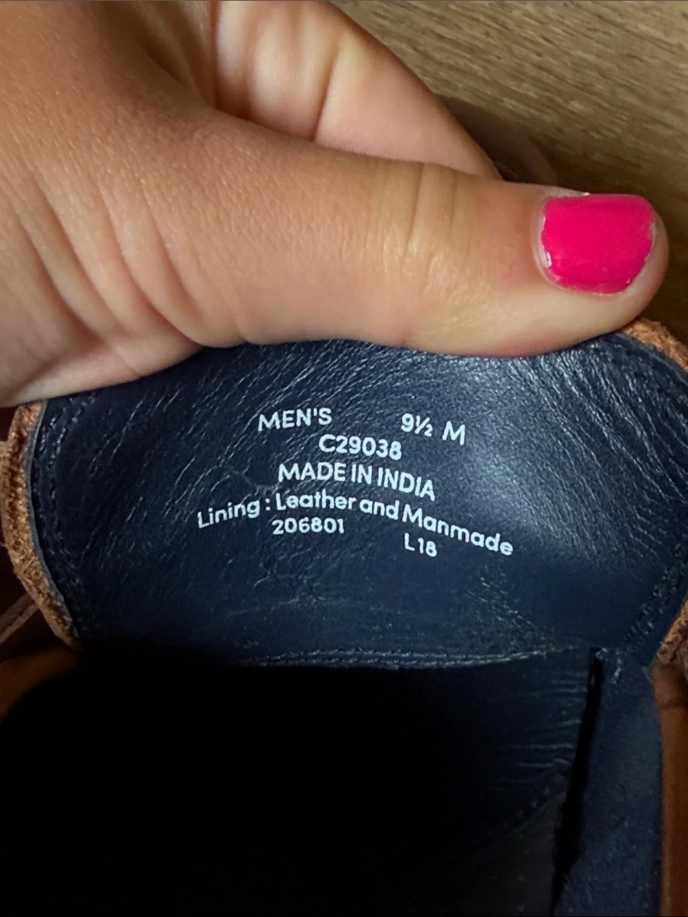 Cole Haan Men's Brown Leather Penny Loafers